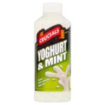 Crucials Yoghurt & Mint Sauce-Cream with a mint-500ml