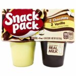 Snack Pack Chocolate and Vanilla Pudding Cups