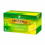Twinings of London Green tea Lemon-40gram (1.6gram 25 Sachet)
