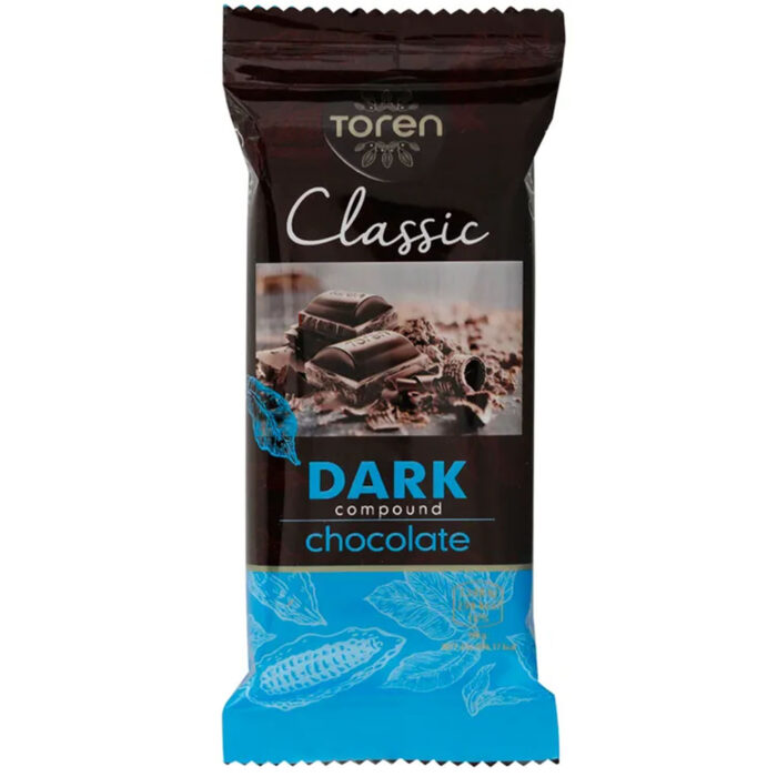 Toren Classic Dark Compound Chocolate- 52gram - Image 1