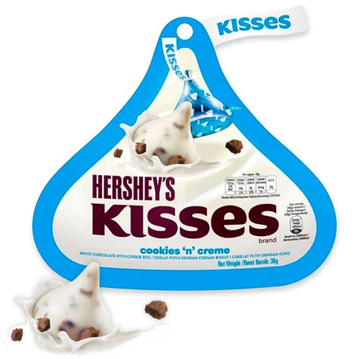 Hershey's Kisses Cookies 'N' Creme-150gram - Image 1