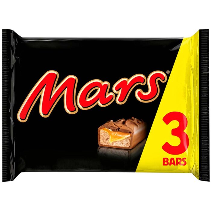 Mars Chocolate 3 Bar-118.2gram (39.4gram 3 bar) - Image 1