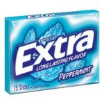 Wrigley's Extra Peppermint Sugar Free Gum -15 Pcs