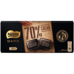 NESTLE 70% DARK Chocolate negro tablet 120g