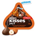 Hershey's Kisses Milk Chocolate With Hazelnuts 150g