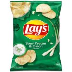 Lay's Sour cream & Onion Flavored Potato Crisps