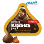 Hershey's Kisses Milk Chocolate with Almonds -150g