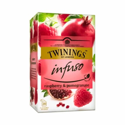 Twinings of London Infuso Raspberry & Pomegranate, 40gram (2gram 20 Sachet)