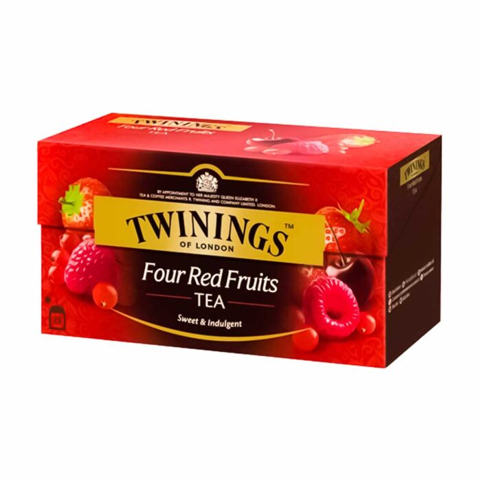 Twinings of London Four Red Fruits-50gram (2gram 25 Sachet) - Image 1