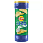 Lay's Stax Sour cream & Onion Flavored Potato Crisps