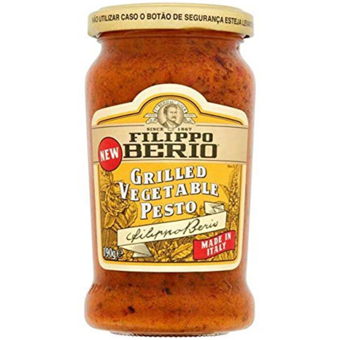 Filippo Berio Grilled Vegetable Pesto -190 gram - Image 1