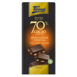 Tirma Dark 70% Cocoa with Whole Almonds- 125gram