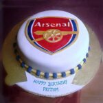 Arsenal F.C. Logo Cake