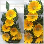 Yellow Gerbera Flower Bouquet