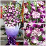 Mixed Purple Flower Bouquet