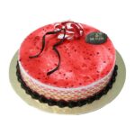 Raspberry Mousse Cake