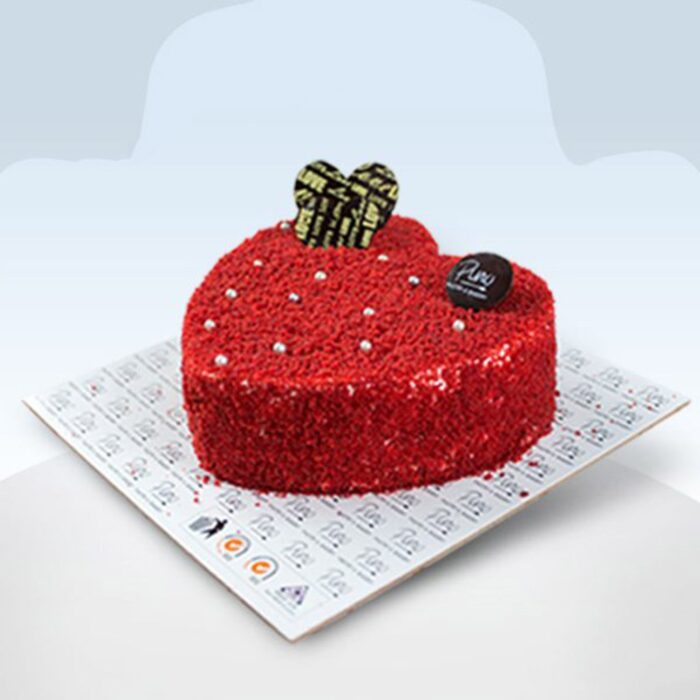 Red Velvet Cake (Heart Shape) - Image 1