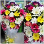 Gerbera Carnation Mixed Flower Bouquet