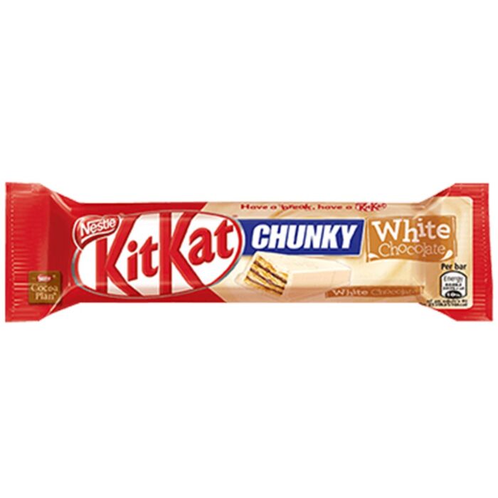 Kitkat Chunky White Chocolate 40 GM 1 Order=4 Pices - Image 1
