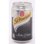 SCHWEPPES SODA WATER CAN