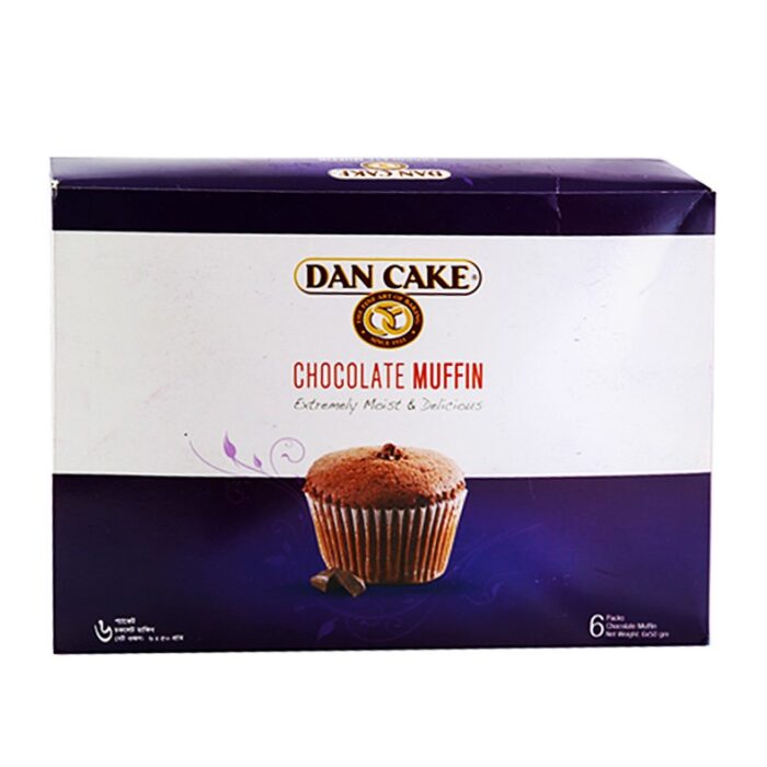 Dan Cake Chocolate Muffin 6 pcs (50 gm) - Image 1