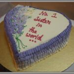 Purple Tulip Themed Cake