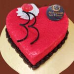 Red Velvet Cake (Heart Shape)