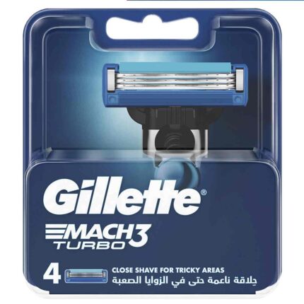 Mach3 Turbo Cartridge 4 Blades